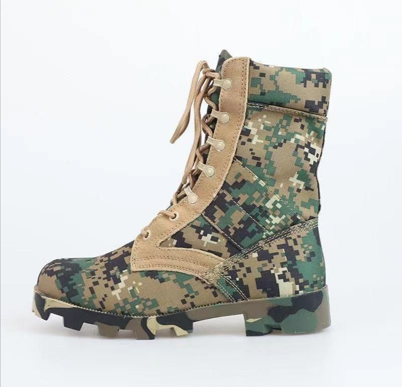 ORIGINAL LEATHER ALTAMA BOOTS, TACTICAL MILITARY BOOTS, CAMOUFLAGE BOOTS. HEAVY DUTY.