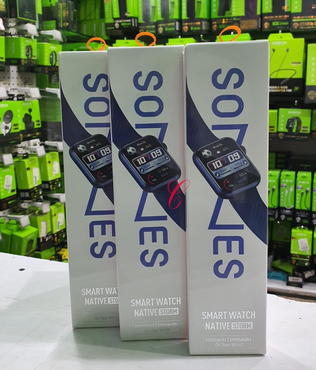 ITEL SONES ISW-011 SMARTWATCH  NATIVE STORM