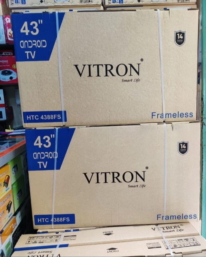 Vitron 43" Android  frameless Smart Tv