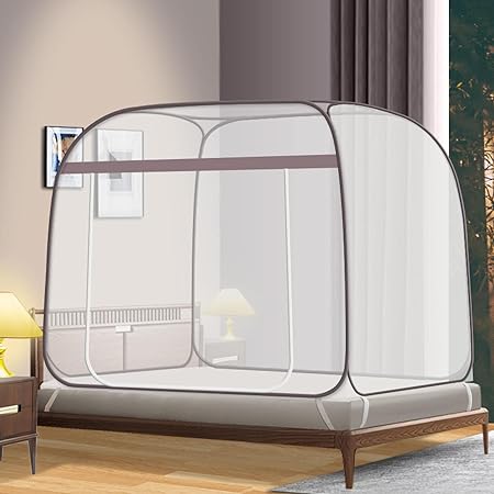 Portable Tent Mosquito Nets Easy Installation Effective Against Mosquito Bites for Bedroom Outdoor Camping