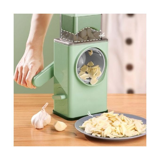 3 In 1 Square Storm Vegetables Cutter, Chopper Slicer 3 Drum Blades