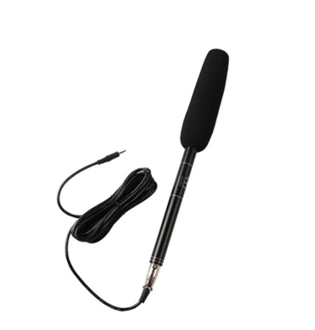 Professional Reporter Interview Wired Microphone-black
