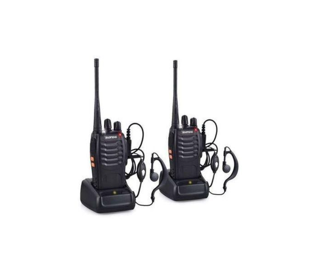 Baofeng 888S WALKIE TALKIE RADIO -5KM -2 PIECES