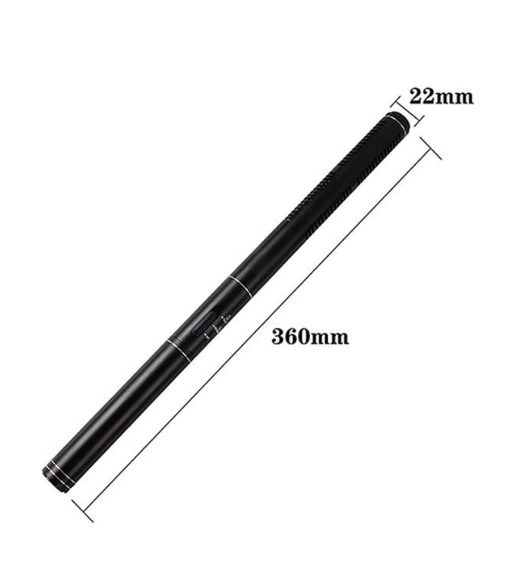 Interview Microphone DV/Camcorder XLR Cable(7M) Interface To Sound Mixer-black