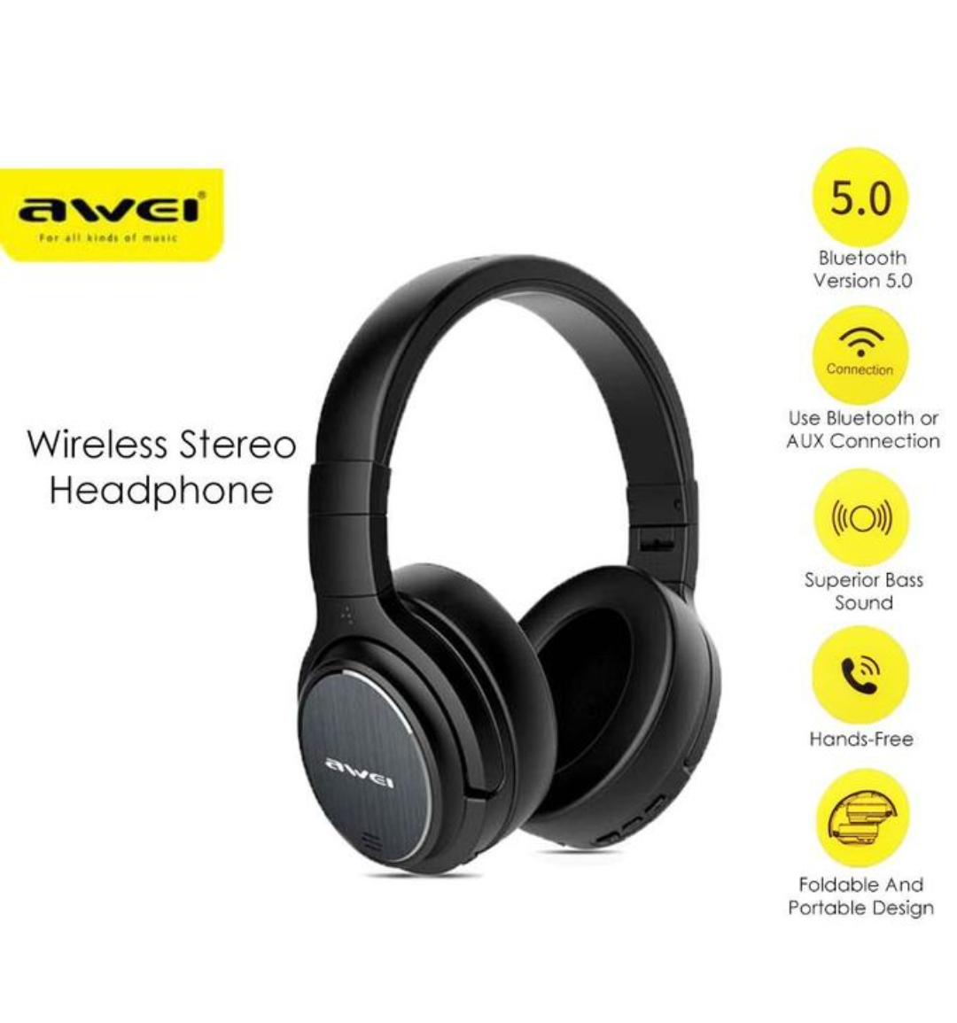 Awei A780BL Foldable Bluetooth 5.0 Headphones