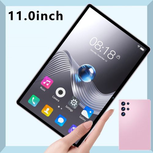 Android Tablet 10 Inch, 2024 Newest Android 12 Tablet, 512GB Storage+6GB RAM (8+8Virtual), Octa-Core Processor, 5G WiFi Tablet, 2 in 1 Tablet with Keyboard and Case,  Dual Camera, GPS, Black