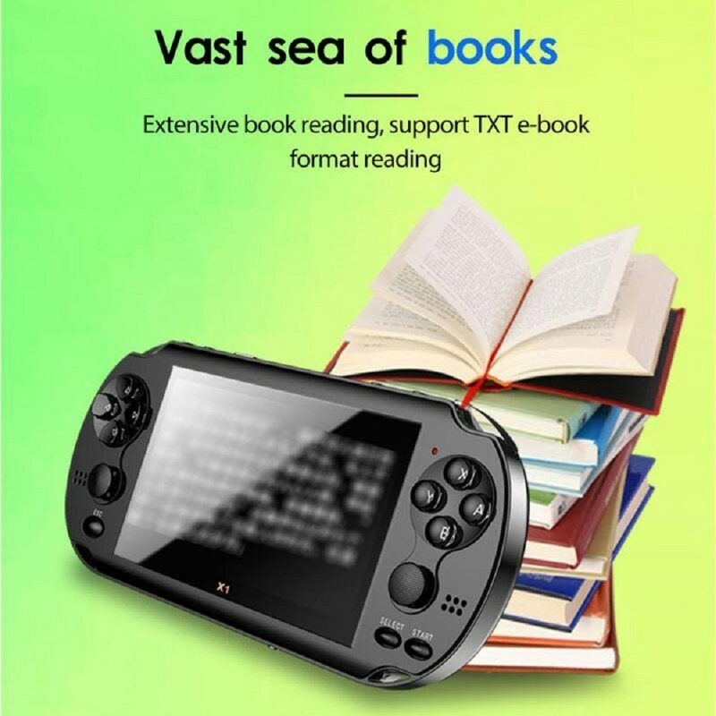 4.3 Inch Game Console For PSP Game Console Classic Dual-Shake Game Console 8G Built-in 10,000 Games 8/16/32/64/128 Bit Games