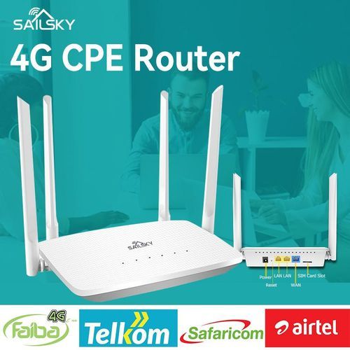 Sailsky All Networks Supports Home 4G LTE WiFi Sim Router