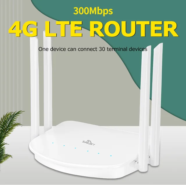Sailsky All Networks Supports Home 4G LTE WiFi Sim Router