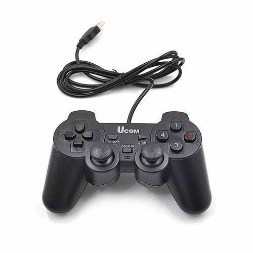 UCOM PC Dual Shock GamePad Controller – Black