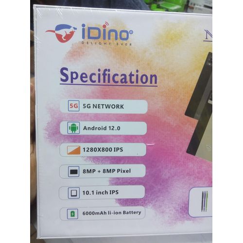Idino 6000mAH RAM 8GB/ROM 512GB 10inch Android 11 SIM CARD SLOT NOTEBOOK TABLET PC