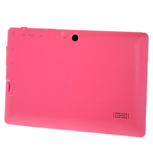 Q88 Kids Education Tablet PC, 7.0 Inch, 1GB+8GB, Android 4.4 Allwinner A33 Quad Core (Pink)