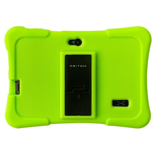 K7 Kids Education Tablet PC, 7.0 Inch, 1GB+16GB, Android 10 Allwinner A50 Quad Core CPU(Green)