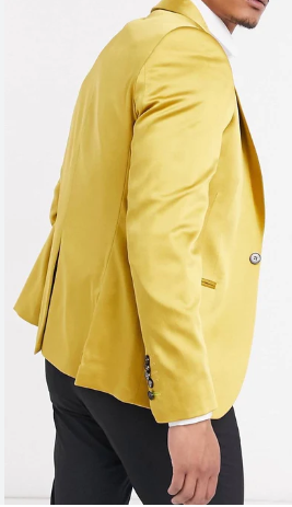 Fashion Men Casual Suit Self-cultivation Business Blazer Comfortable for Business and Casual Events