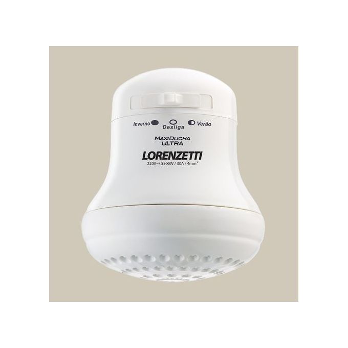 BEST OFFER Lorenzetti Instant Water Heater Shower Head For Salty And Fresh Water + Amazing Gifts. Long lasting heating element 3 Features (Normal, Warm and Hot)