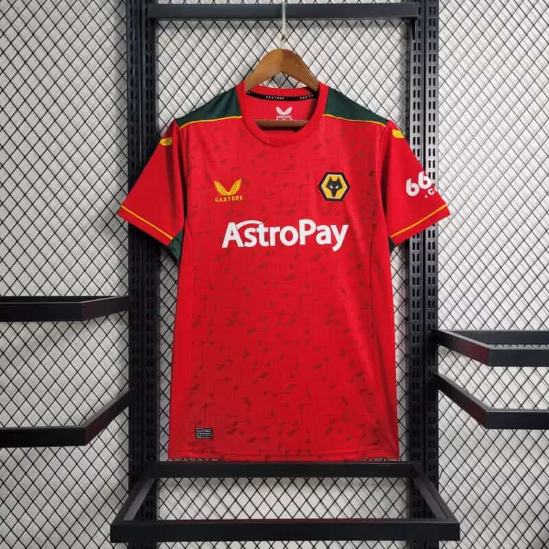 High Quality Wolves Away Jersey 2023/24