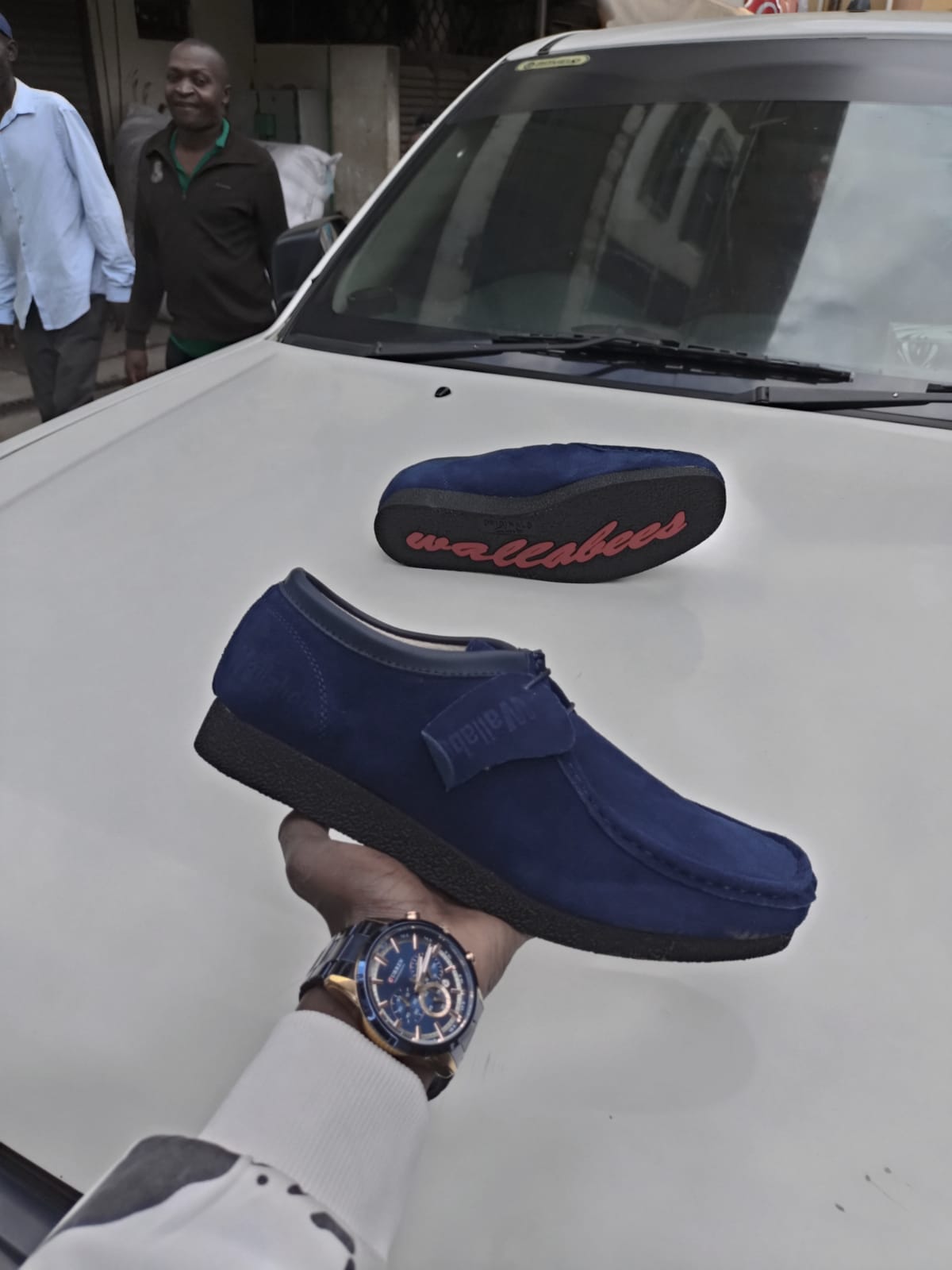 Quality Design Suede Clarks Men's Wallabee Shoes