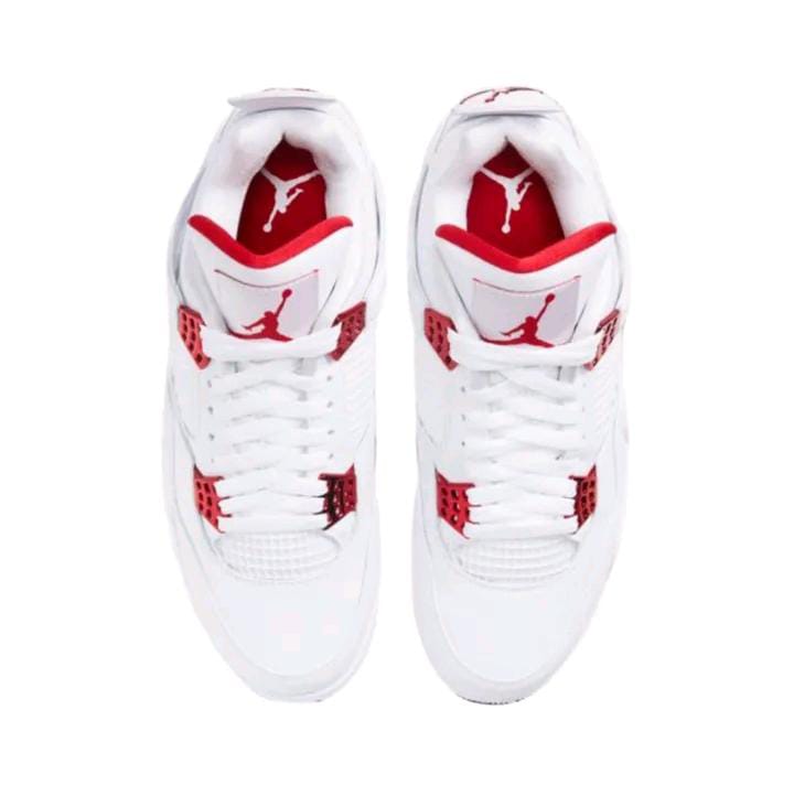 ORIGINAL AIR JORDAN 4 METALLIC RED Sneakers, Best Quality Fashion Men's Shoes J4 Sneakers