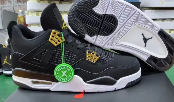 ORIGINAL AIR JORDAN 4 ROYALTY Sneaker, Best Quality Fashion Women Men's Shoes J4 Sneaker