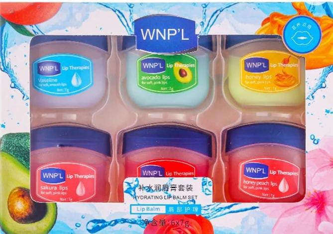 Offer!! Vaseline 6 Pcs Moisturizing Lip Balms 100% Pure Petroleum Jelly Lip Care ; For Dry & Rough Lips, Can be Used Day & Nigh, As Lipstick Base,, Non Sticky And Comes in 6 Flavors