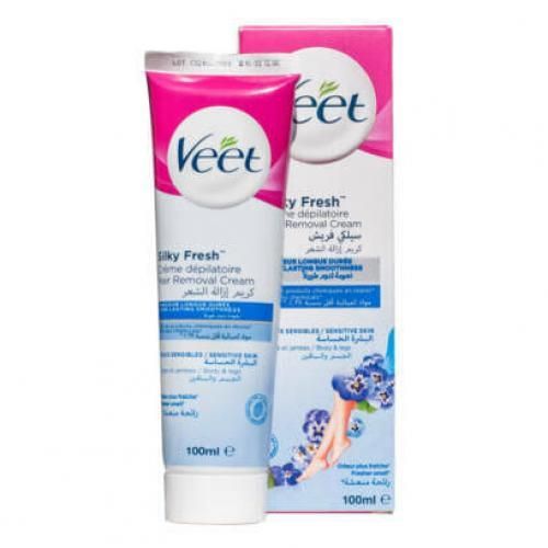 Veet 5 In 1 Hair Removal Cream For Sensitive Skin- 100g