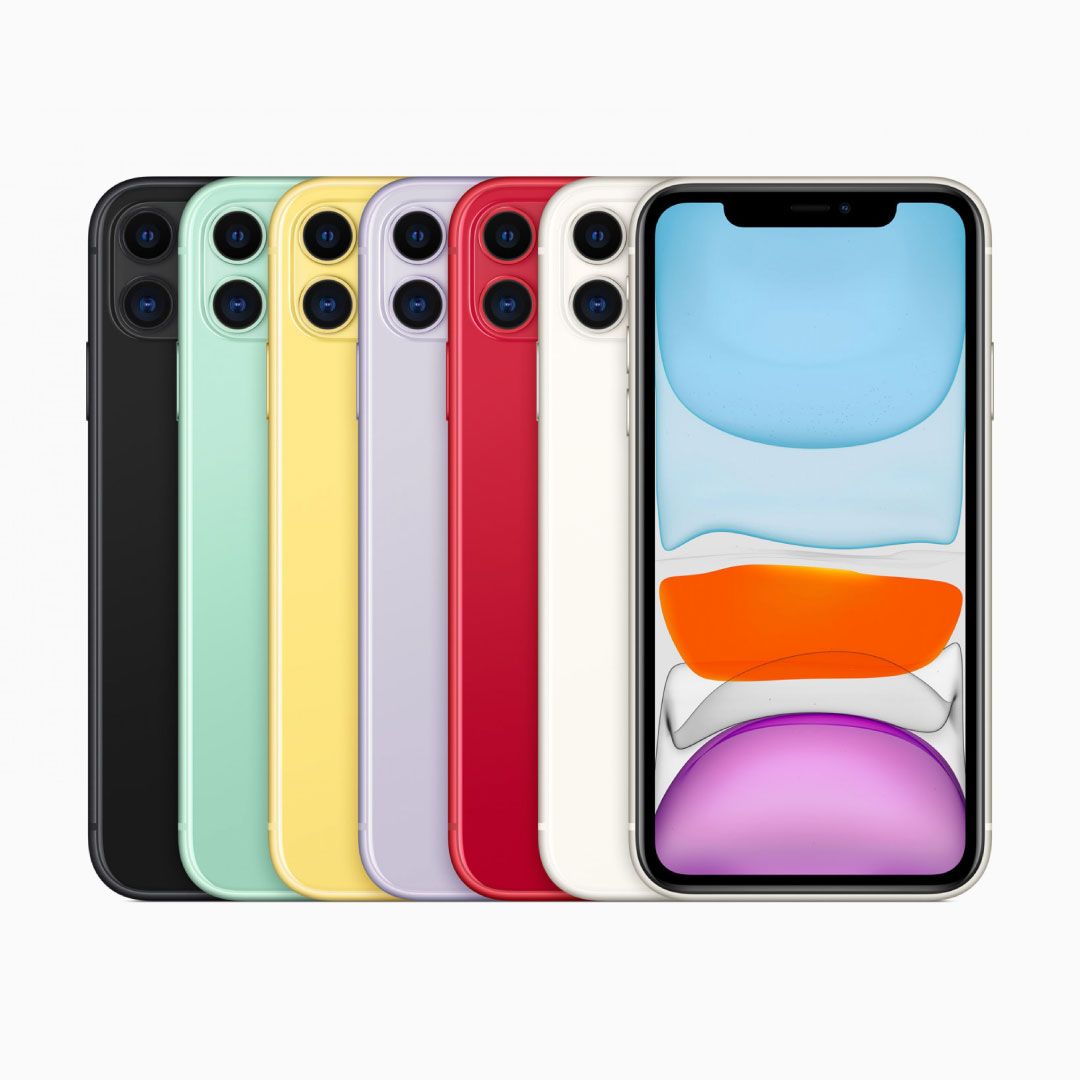 REFURBISHED DUAL E-SIM IPHONE 11 128GB BLACK TRUE TONE 6.1 INCHES REAR CAMERA 12MP+12 MP CLEAN AS NEW 100%  WITH FOUR MONTHS WARRANTY