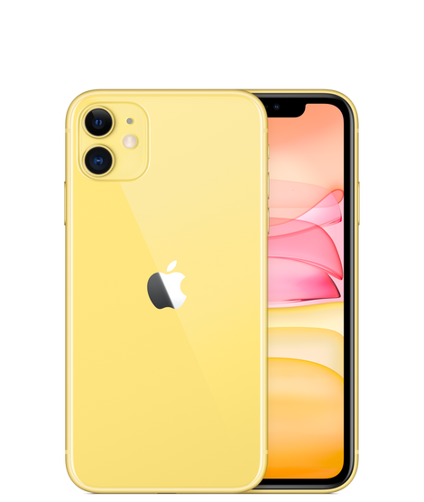 REFURBISHED DUAL E-SIM IPHONE 11 128GB BLACK TRUE TONE 6.1 INCHES REAR CAMERA 12MP+12 MP CLEAN AS NEW 100%  WITH FOUR MONTHS WARRANTY