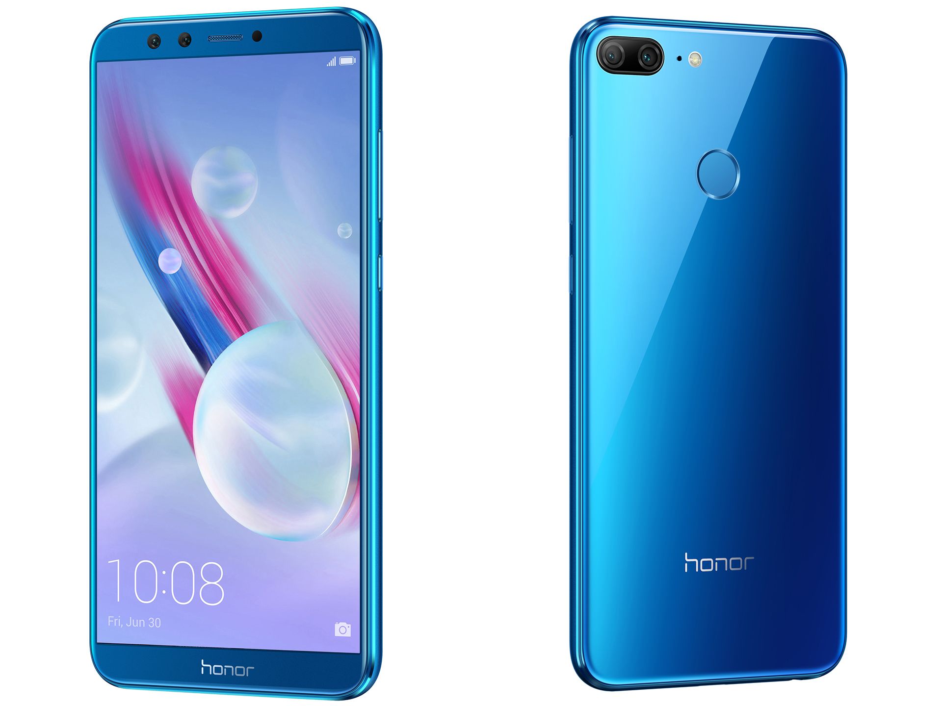 REFURBISHED HUAWEI HONOR 9 LITE4GB RAM  64GB ROM  BLUE Dual 13 MP+ 2 MP, (depth)  WITH WARRANTY