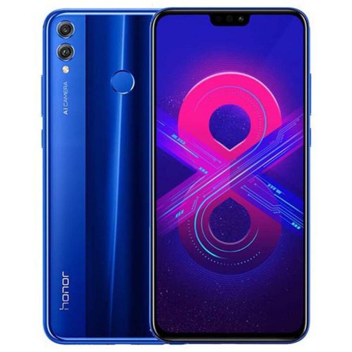 Refurbished Huawei Honor 8X Smart phone 6GB RAM + 128GB ROM 20MP Camera Dual SIM Li-Po 3750 mAh Smartphones WITH FOUR MONTHS WARRANTY