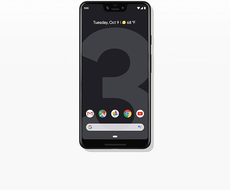REFURBISHED GOOGLE PIXEL 3XL 128GB WHITE 6.3 INCHES DUAL FRONT CAMERA 8MP + 8MP 4GB RAM WITH WARRANTY