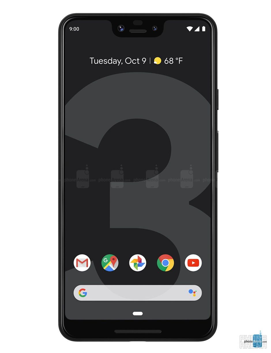 REFURBISHED GOOGLE PIXEL 3XL 128GB WHITE 6.3 INCHES DUAL FRONT CAMERA 8MP + 8MP 4GB RAM WITH WARRANTY