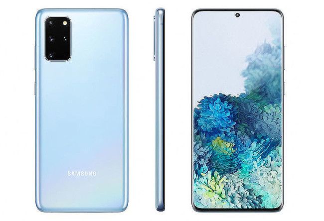 BRAND NEW SEALED SAMSUNG S20 PLUS 5G 12GB RAM 128GB  ROM GREY DISPLAY 6.7 INCHES TRIPPLE REAR CAMERA 12MP + 64MP + 12MP  WITH ONE YEAR WARRANTY