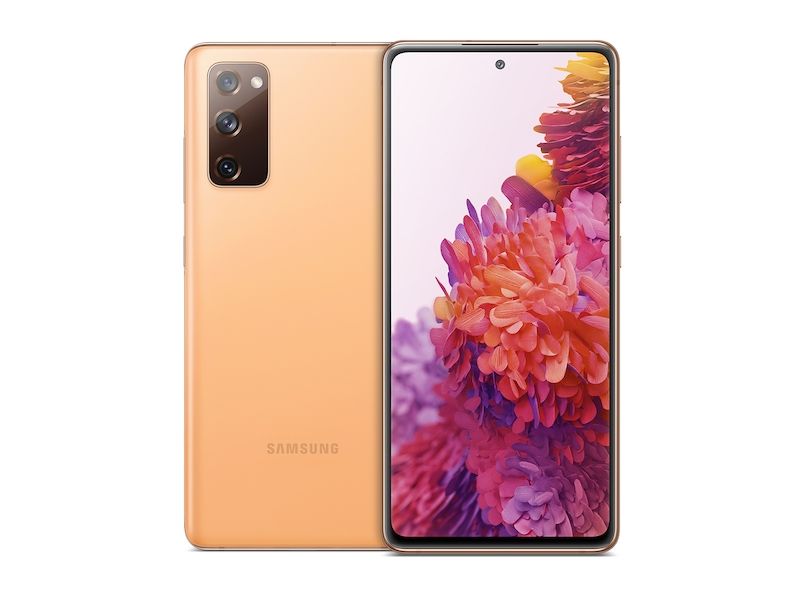 BRAND NEW SAMSUNG S20 FE 5G 8GB RAM 128GB ROM BLUE/GOLD Triple camera  12MP / 8MP / 12MP White COLOR WITH ONE YEAR WARRANTY