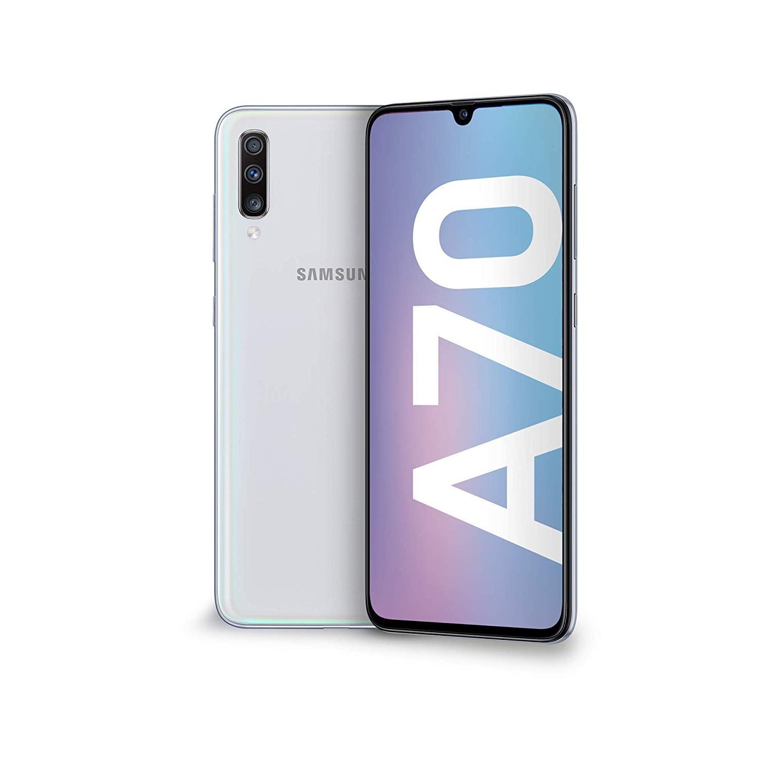 REFURBISHED SAMSUNG A70 6GB RAM 128GB ROM BLACK DISPLAY 6.7 INCHES TRIPPLE BACK CAMERA 32MP + 8MP + 5MP BATTERY CAPACITY 4500 MAH WITH FOUR MONTHS WARRANTY