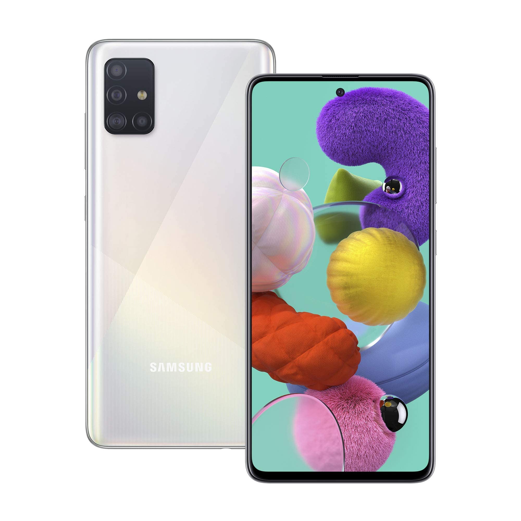 REFURBISHED SAMSUNG  GALAXY  A51 5G 8GB+128GB  NFC 5G 6.5-inch 2G/3G/4G/5G QUAD CAMERA  48MP + 12MP + 5MP + 5MP WHITE,PINK,GREEN  WITH FIVE MONTHS WARRANTY