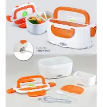 Portable Travel USB Charging Electric Lunch Box & Food Warmer Multi Color Multi- Color