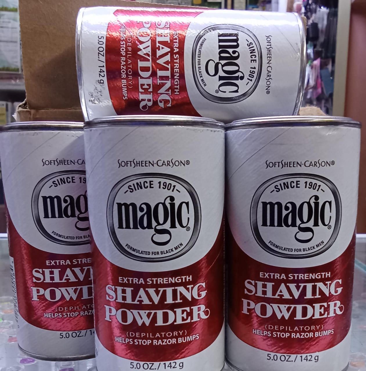 Magic shaving powder