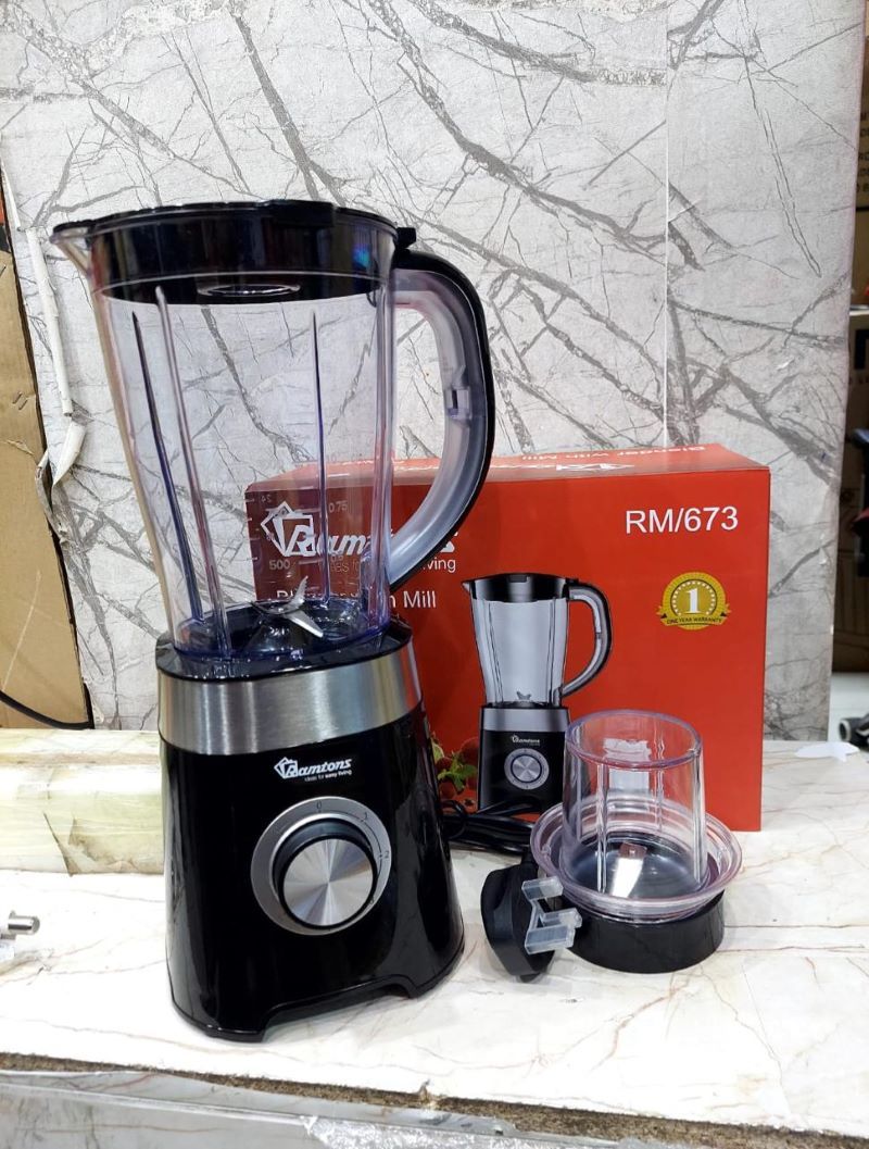 Quality RAMTONS BLENDER+MILL 1.5 LITERS 5 SPEED - RM/673