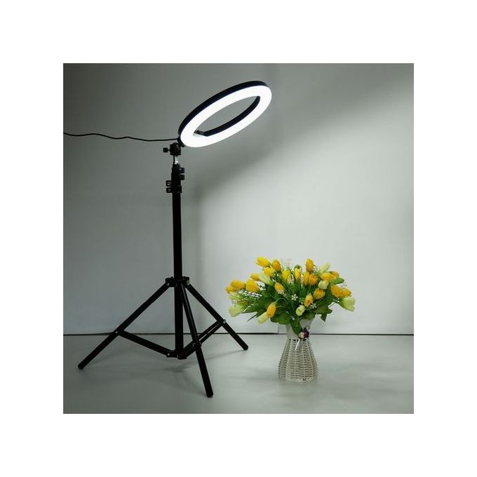 12Inch Led Selfie RingLight Plus 2M Tripod Stand.
