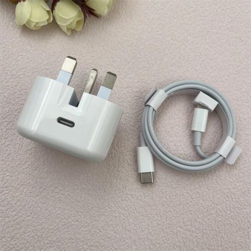 Apple iPhone Charger (Adapter + Cable) For iPhone X Series, iPhone 11 Series, iPhone 12 Series, iPhone 13 Series and iPhone 14 Series