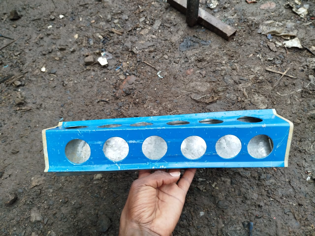 Juakali chicken feeder troughkeep food clean and prevent the chickens from standing in the food and soiling it as they love to do. They also keep the weather elements from affecting the food, keeping