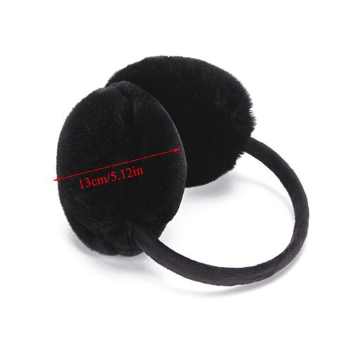 Aq General Winter Warm Earmuffs Cute Plush Fur Headphones Ear Warmer