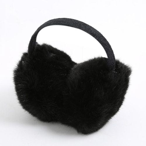 Aq General Winter Warm Earmuffs Cute Plush Fur Headphones Ear Warmer