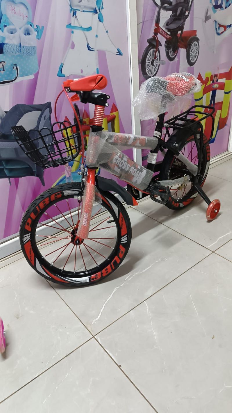RESTOCKED New Style Boys Girls Kids Bicycle Toys , Bike With Balancer Size 16 Suitable 2-6Years