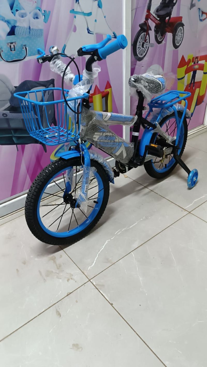 RESTOCKED New Style Boys Girls Kids Bicycle Toys , Bike With Balancer Size 16 Suitable 2-6Years