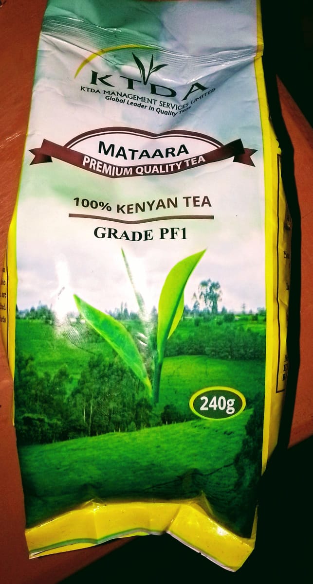 LET TAKE OUR BLACK TEA WE EXPORT BUT NOW  HAVE THE 
 TAST WIYH Classic-Finest MATAARA Premium quality tea 100% KENYAN  TEA GRADE PF1  Black Tea - 240  Grams; Tea is carefully chosen, freshly picked