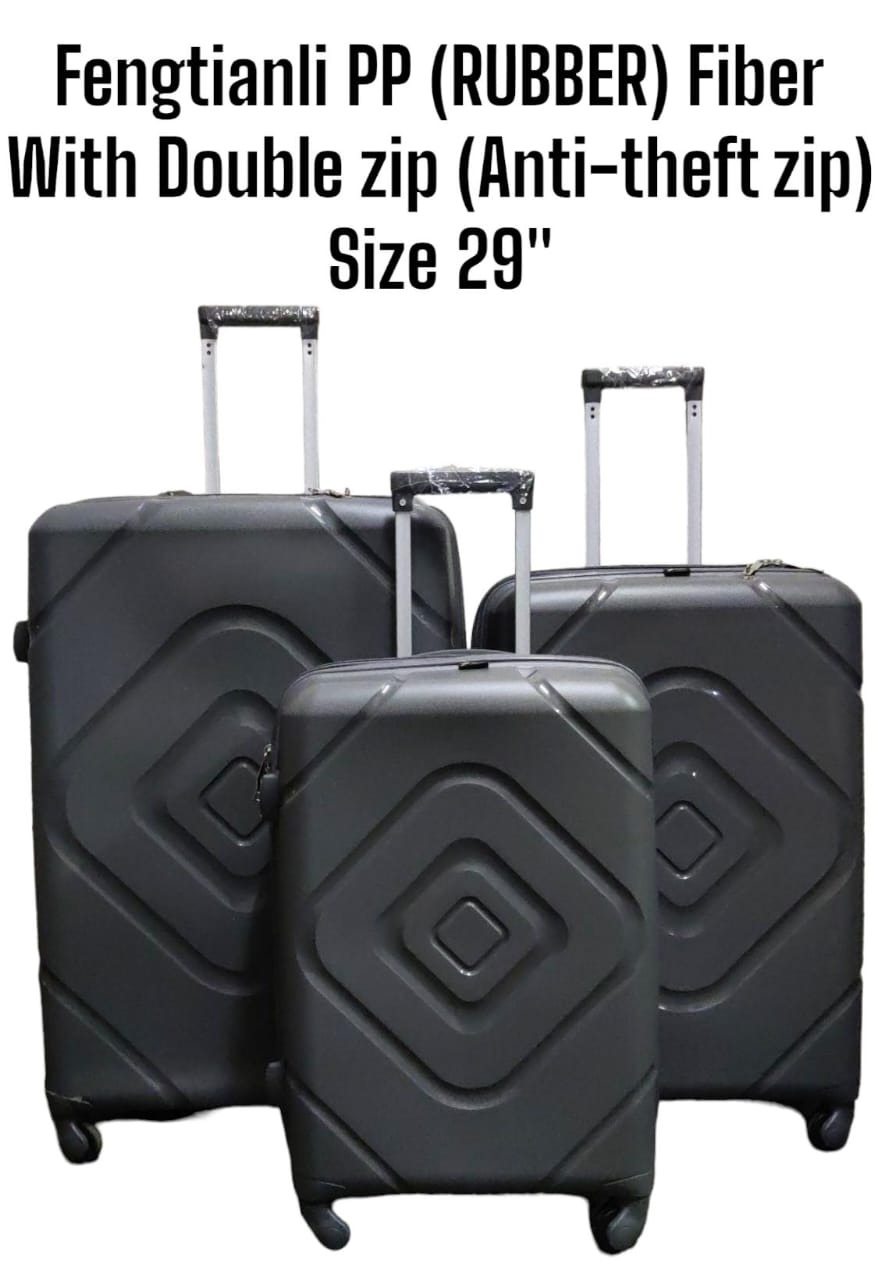 Generic 29 INCH 3 IN 1 LAXURIOUS FIBRE SUITCASE BRIEFCASE TRAVEL BAGMade of high-quality materials Sleek and stylish design 3-in-1 design HardThe bag is 3-in-1, meaning it can be used as a suitcase, a