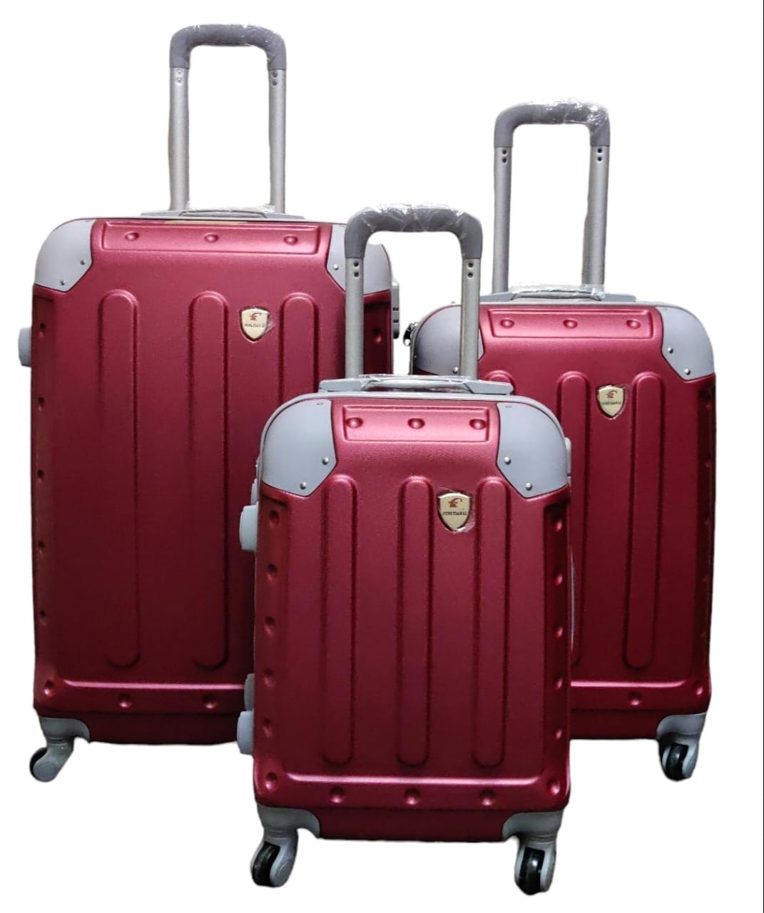 Generic 26 INCH 3 IN 1 LAXURIOUS FIBRE SUITCASE BRIEFCASE TRAVEL BAGMade of high-quality materials Sleek and stylish design 3-in-1 design Hard