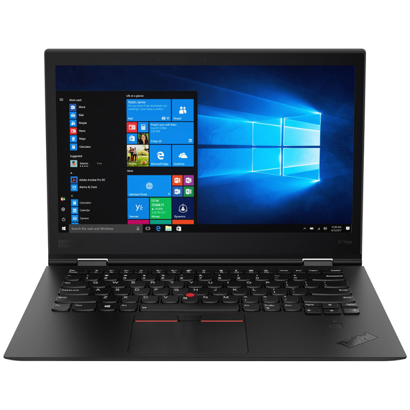 Lenovo ThinkPad X1 Yoga X360 Intel Core i5 6th Gen 8GB RAM 256GB SSD 14 Inch Full HD Touchscreen 2 in 1 Convertible 2.4GHz up to 2.71GHz Dual Core Processor Refurbished Laptop + Stylus Pen