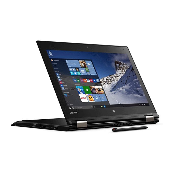 Lenovo ThinkPad X380 Yoga X360, Core i7 8GB RAM 256GB SSD 8th Generation Quad Core, 14 Inches FHD Display Touchscreen 2 in 1 Refurbished Laptop with stylus Pen